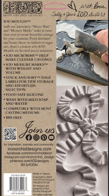 Iron Orchid Designs Bows Mould