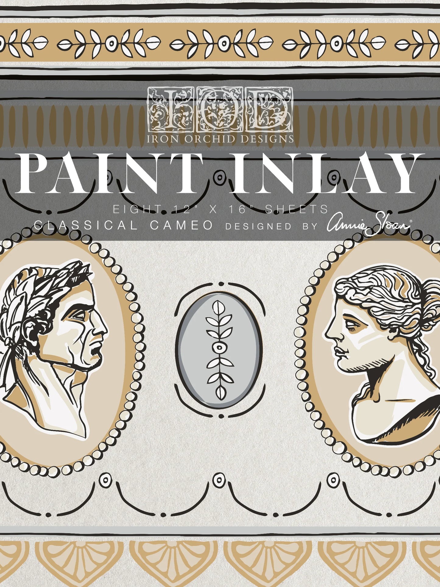 Iron Orchid Designs - Classical Cameo Paint Inlay