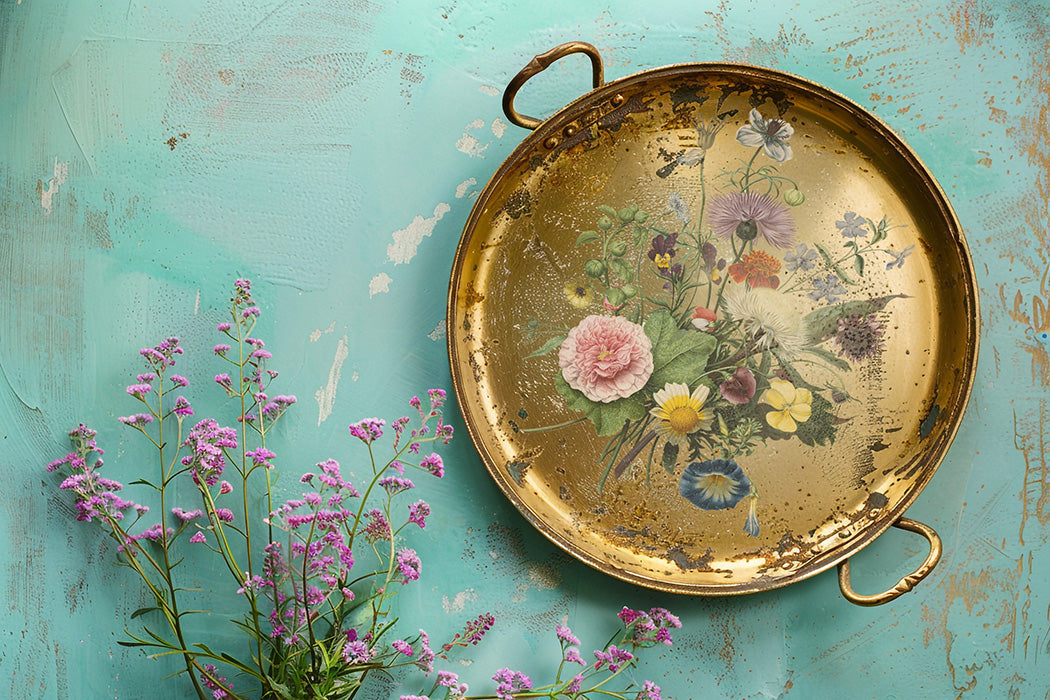Iron Orchid Designs - Wilde Bloemen Transfer
