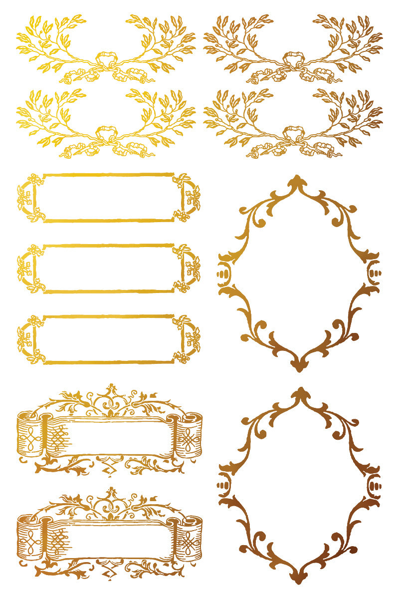 Iron Orchid Designs - Petits Ornements Foil Transfer