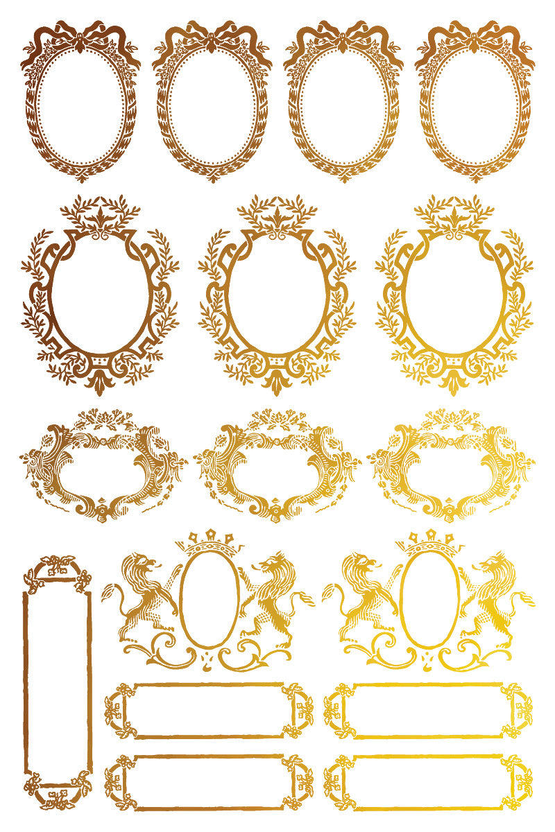 Iron Orchid Designs - Petits Ornements Foil Transfer