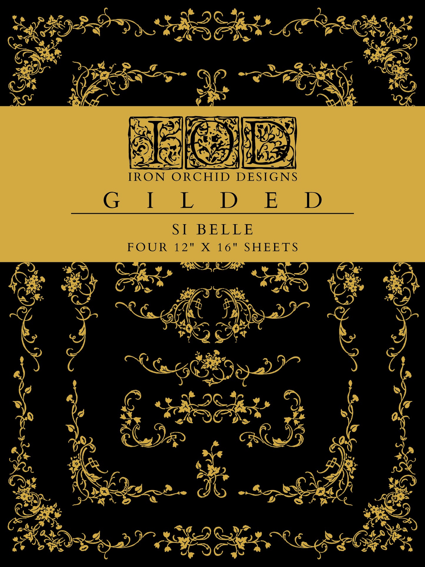 Iron Orchid Designs - Si Belle Foil Transfer