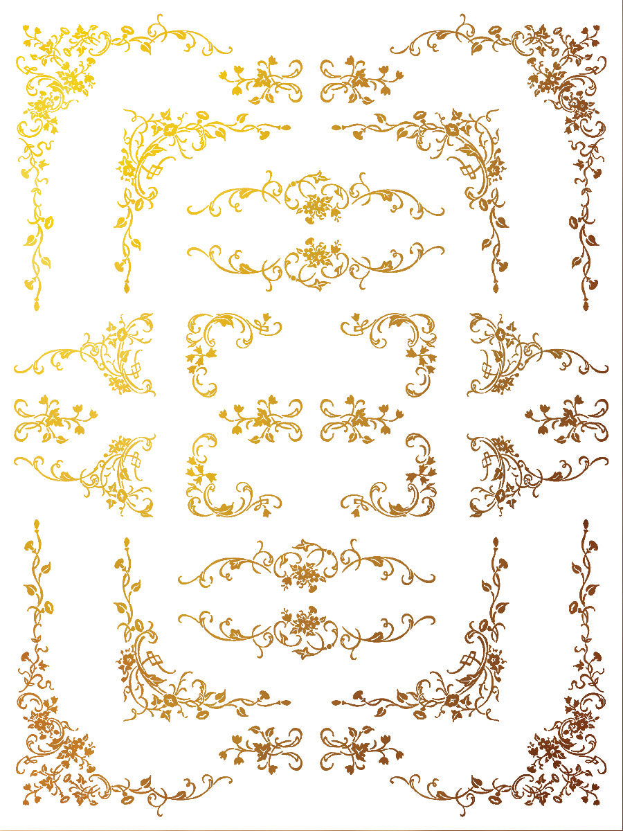 Iron Orchid Designs - Si Belle Foil Transfer