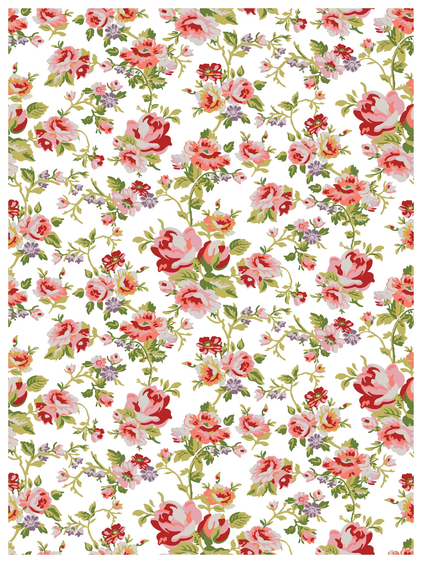 Iron Orchid Designs Ditsy Blooms Paint Inlay