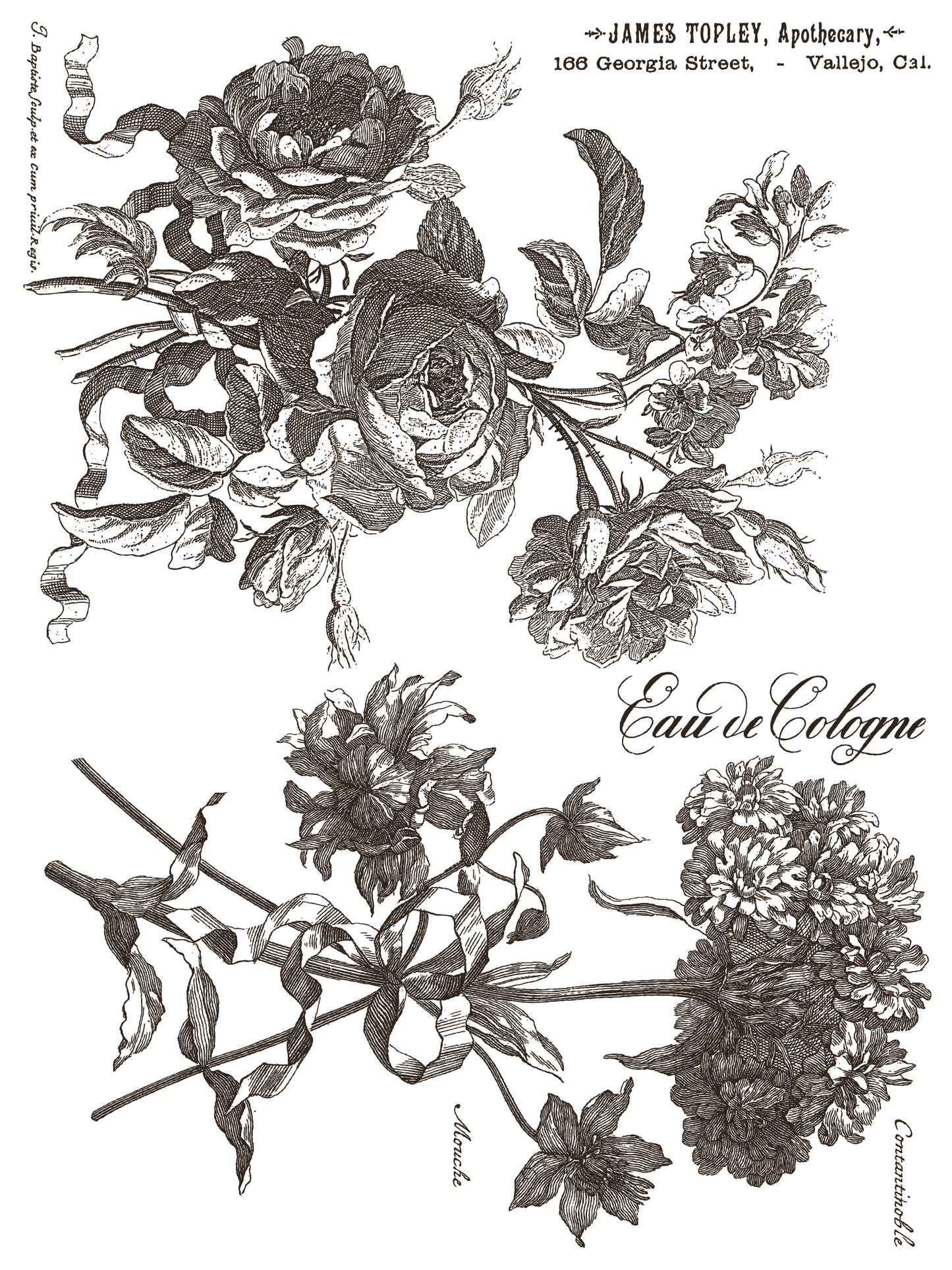 Iron Orchid Designs Floriography Paint Inlay