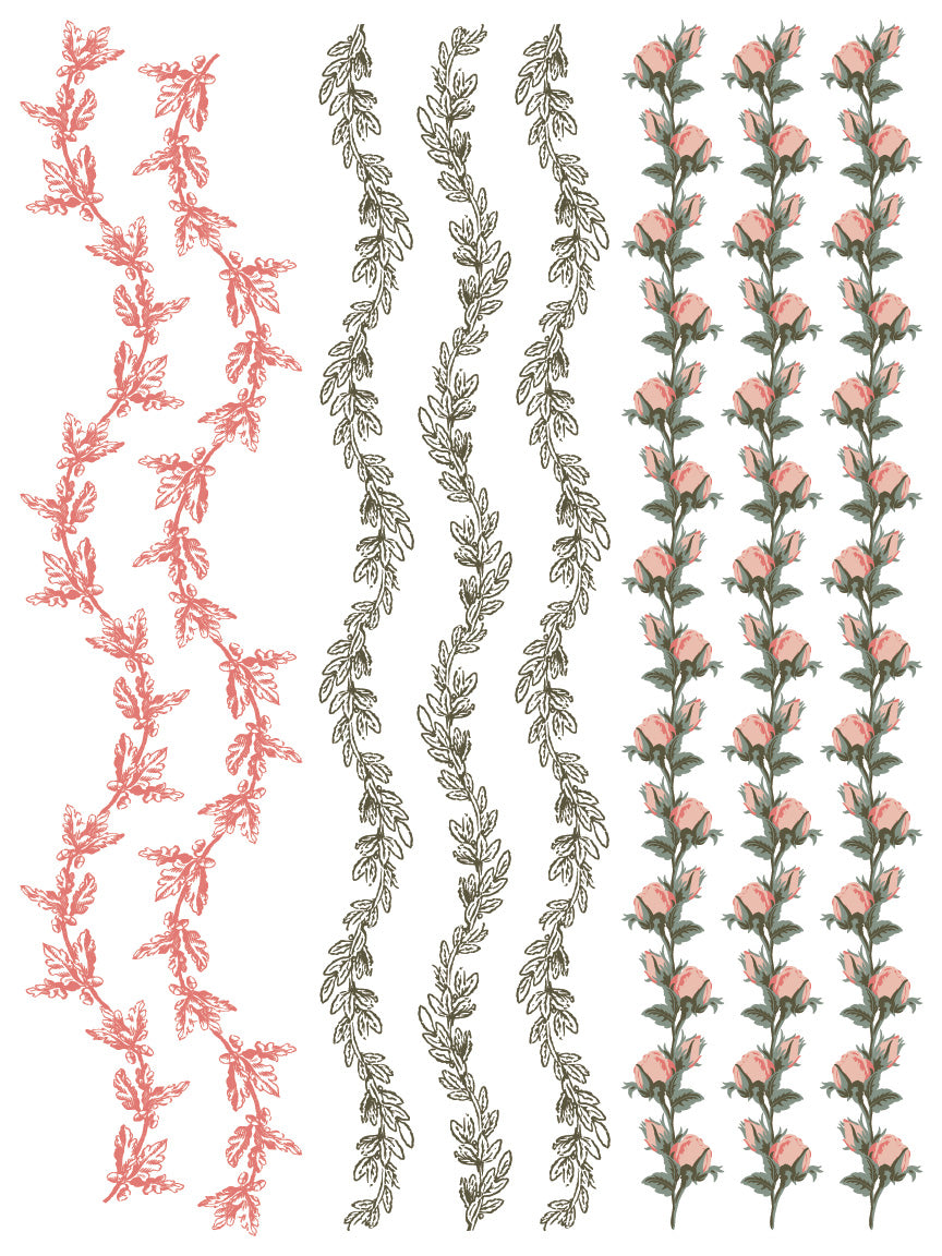 Iron Orchid Designs - Spring Melody Paint Inlay