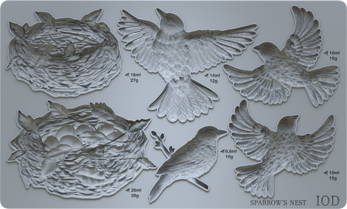 Iron Orchid Designs - Sparrow's Nest Mould