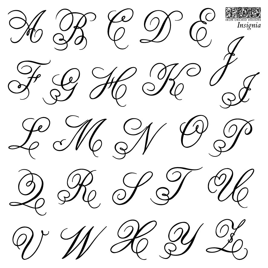 Iron Orchid Designs - Insignia 6x6 Stamp