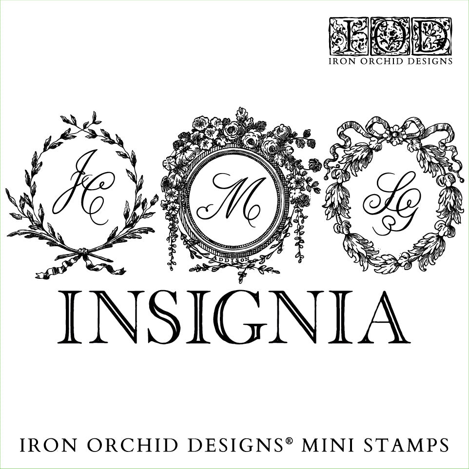Iron Orchid Designs - Insignia 6x6 Stamp