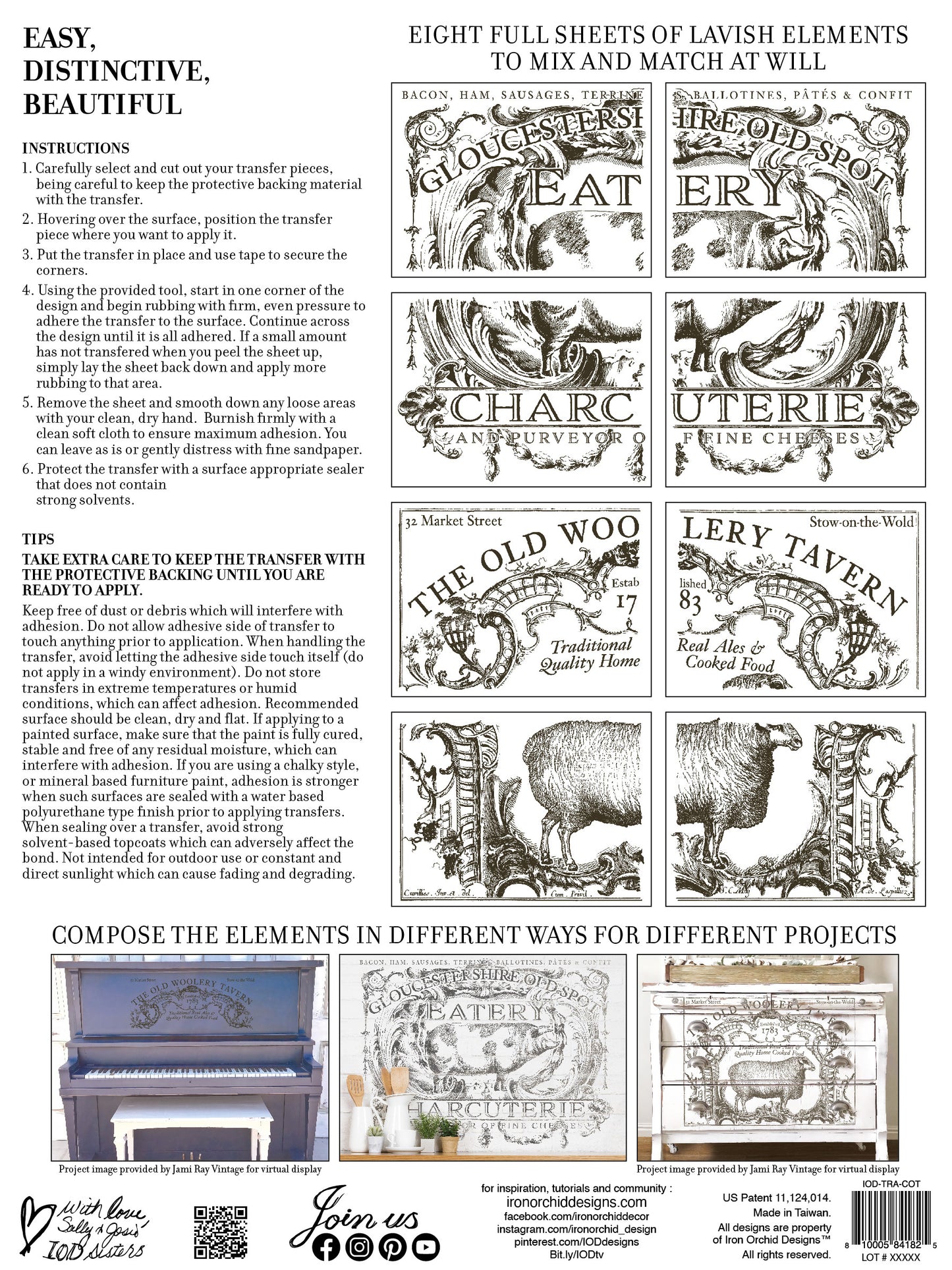 Iron Orchid Designs - Cotswolds Transfer