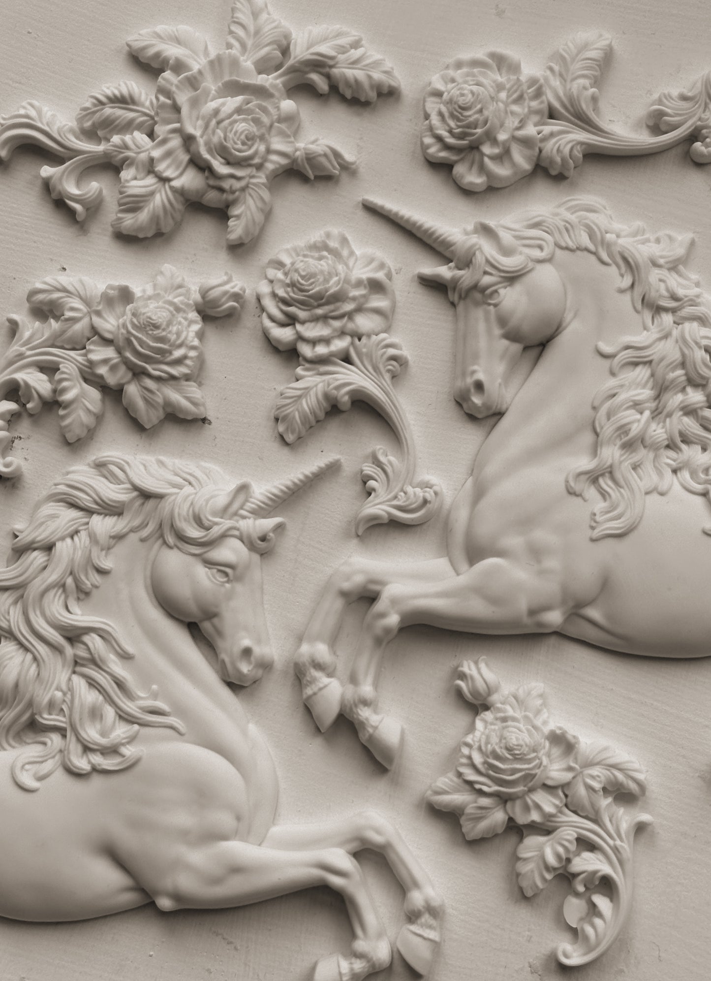 Iron Orchid Designs Unicorns Mould