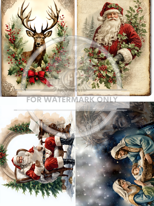A4 Best of Christmas DC562 - Decoupage Creations