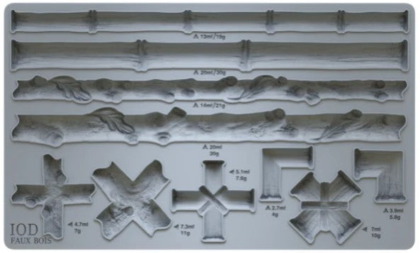 Iron Orchid Designs - Faux Bois Mould
