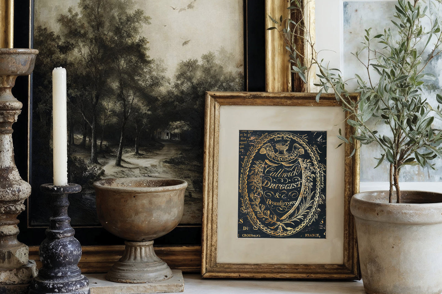 Iron Orchid Designs - "Gilded" - Étiquettes Foil Transfer