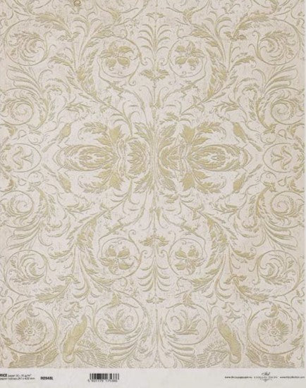A3 Gold Tapestry Background R0948L - ITD