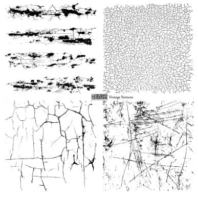 Iron Orchid Designs - Vintage Textures Stamp