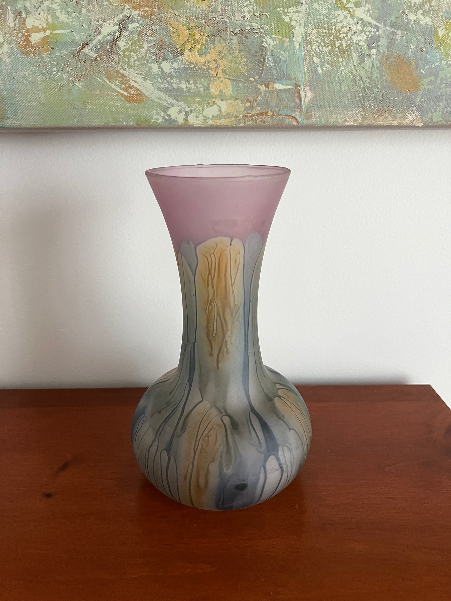 Vintage Luminarc Rueven Glass Vase-Imperfect