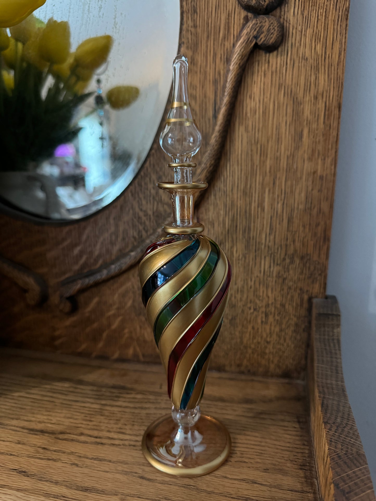 Handblown Perfume Bottle