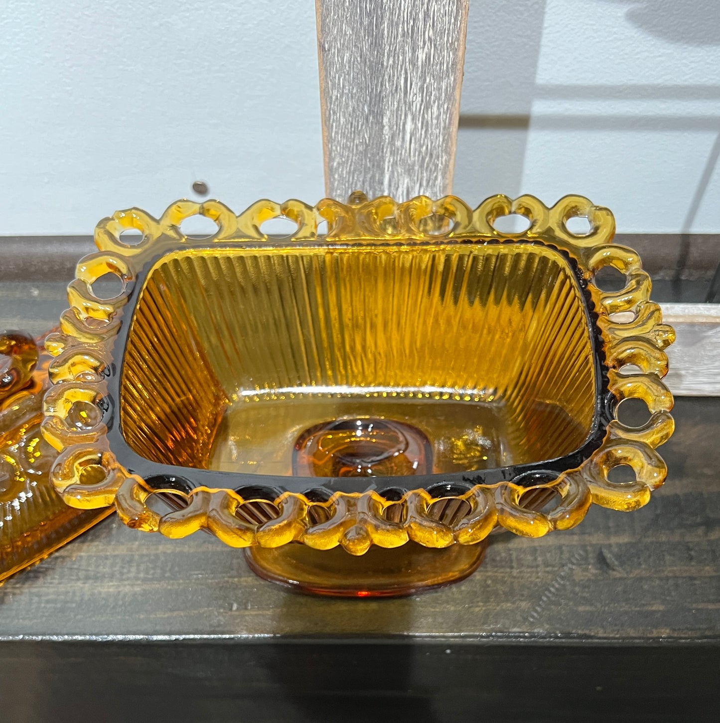 Vintage Indiana Glass Dish from 1950's