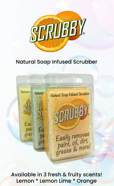 Scrubby Soap and Paint Brush Cleaner