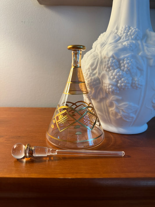 Handblown Perfume Bottle