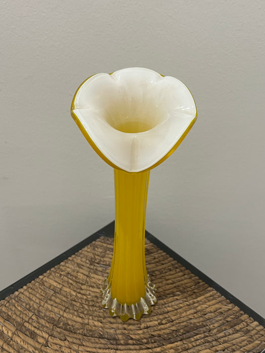 Murano Style Jack in the Pulpit Vase