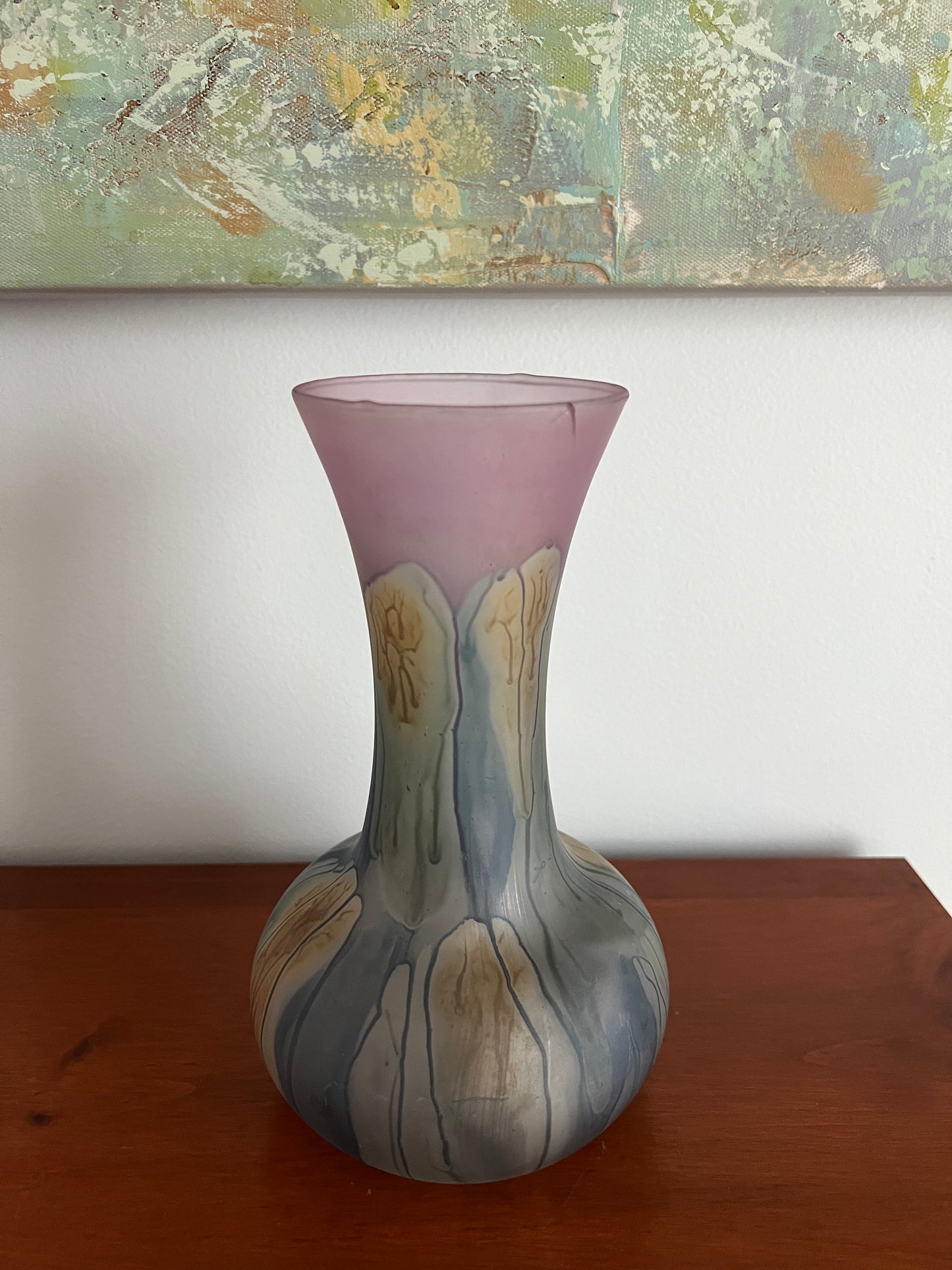 Vintage Luminarc Rueven Glass Vase-Imperfect