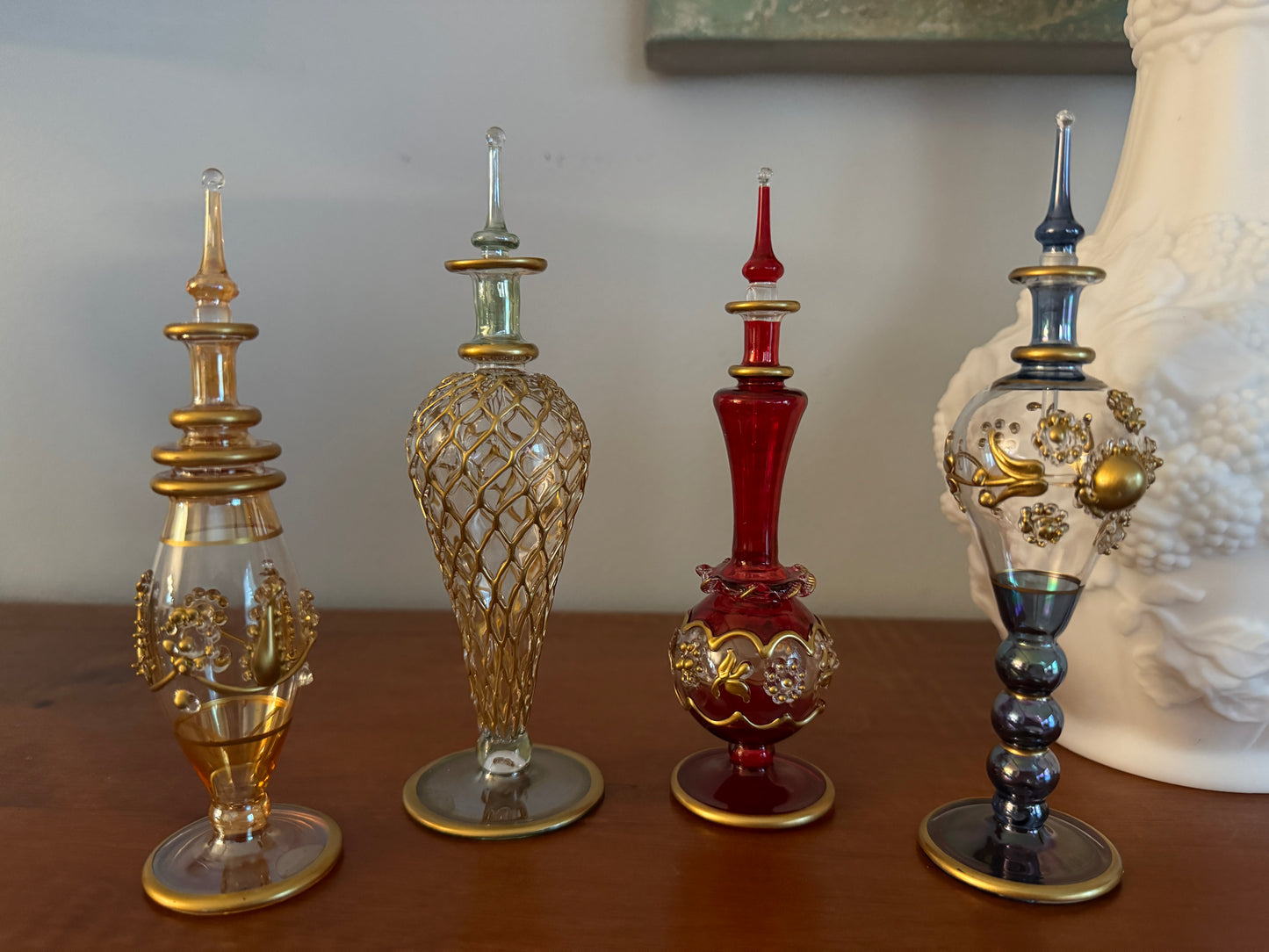 Set of 4 Perfume Bottles