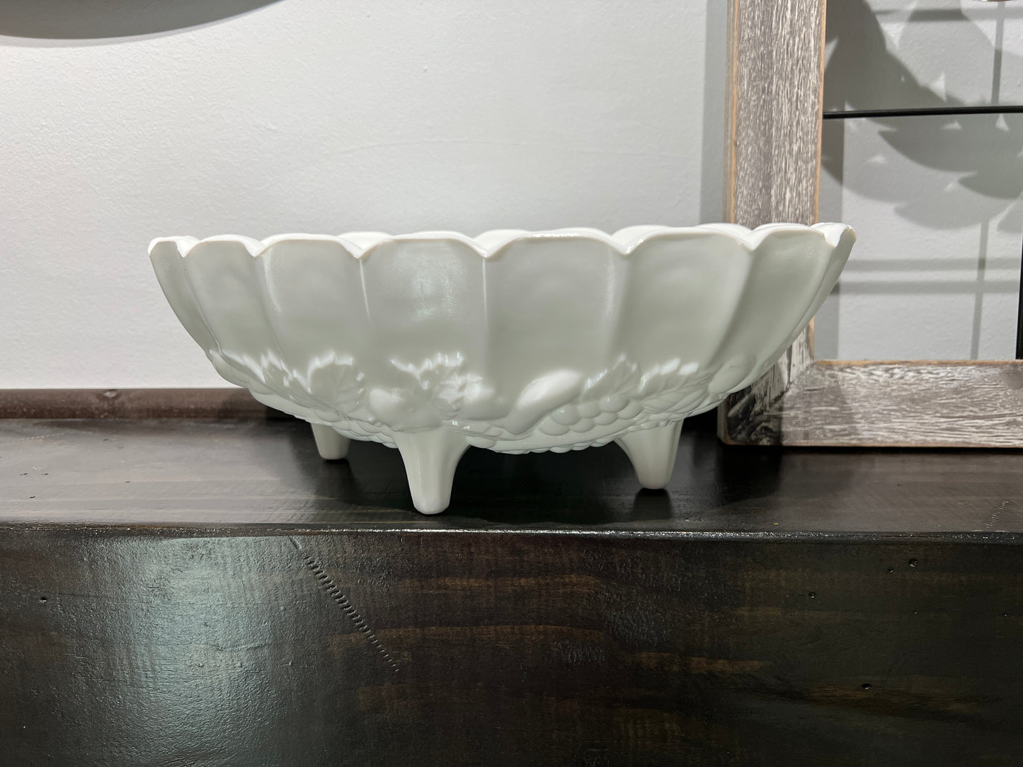 Vintage Indiana Milk Glass Compote