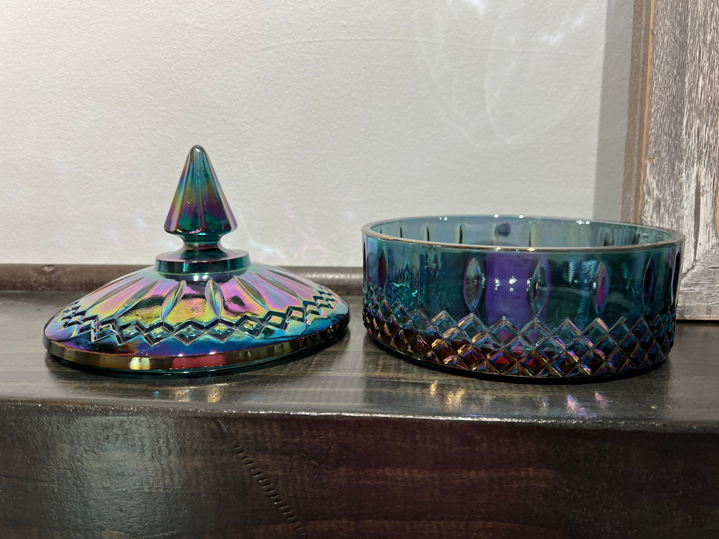 Vintage Indiana Carnival Glass Bowl