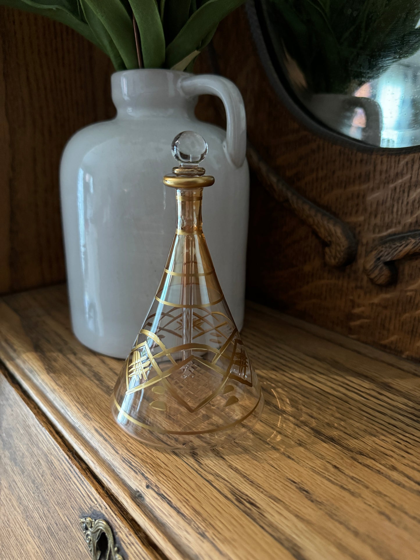 Handblown Perfume Bottle