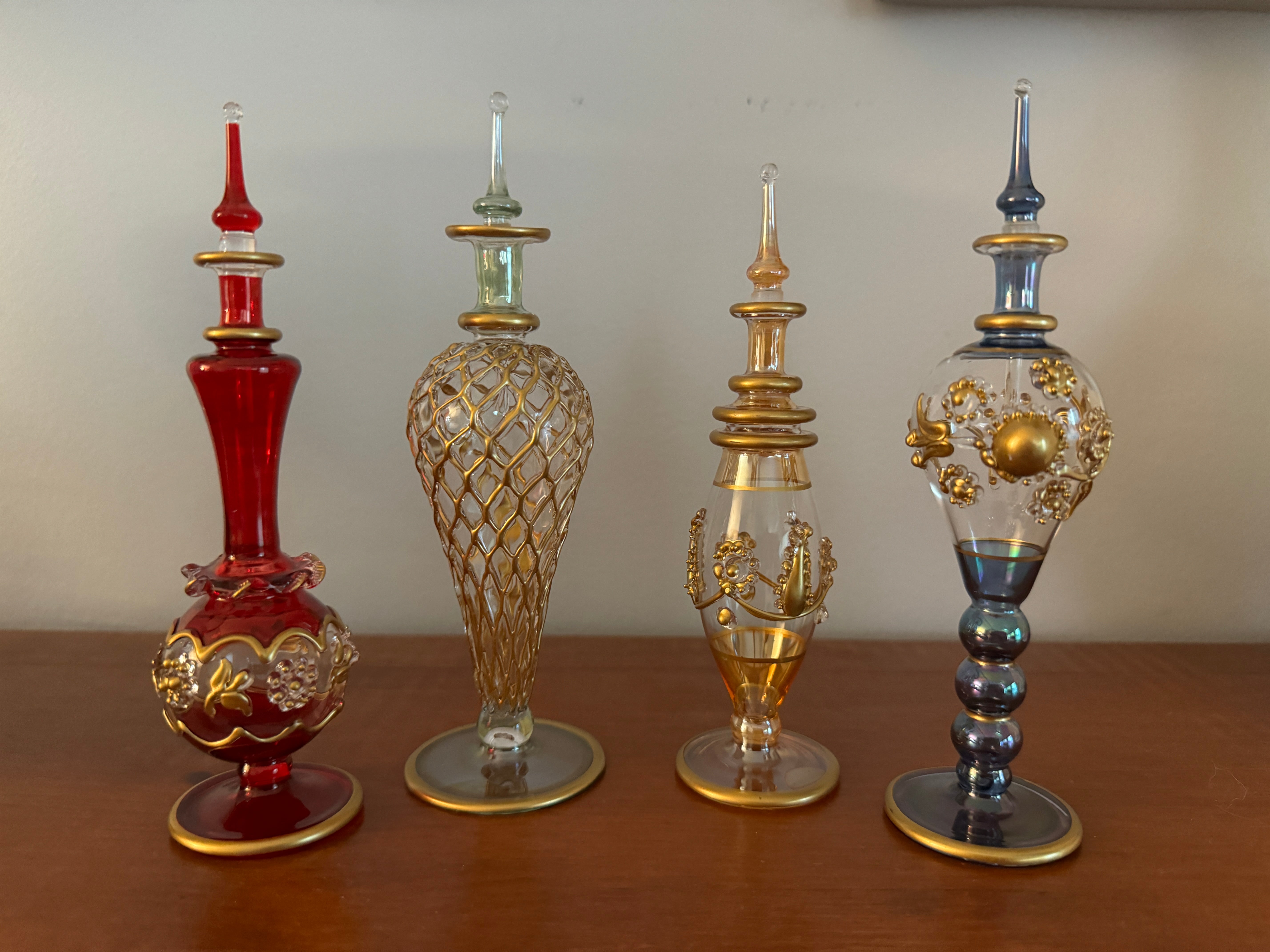 4 selling Perfume Bottles