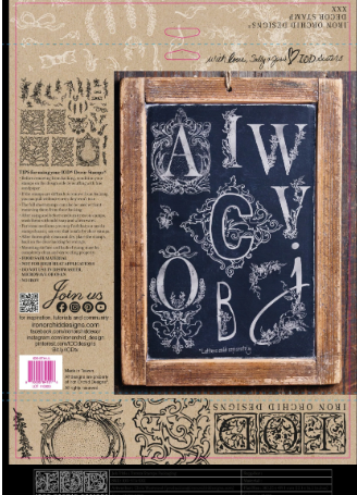 Iron Orchid Designs - Alphabellies Stamp