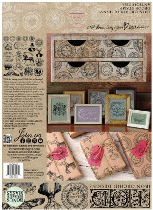 Iron Orchid Designs - Antiquities Stamp