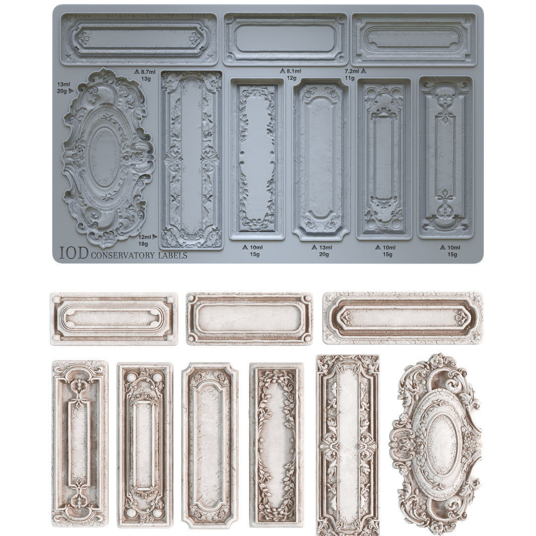 Iron Orchid Designs - Conservatory Labels Mould