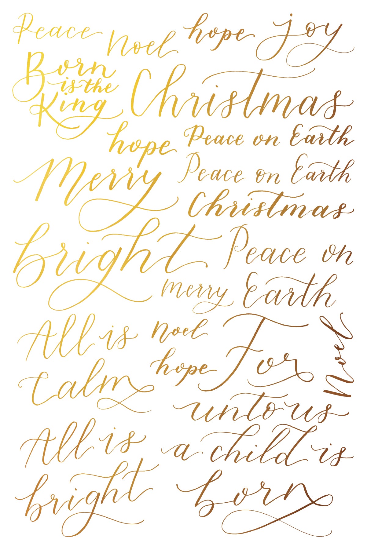 Iron Orchid Designs - TINSEL - Gilded Transfer