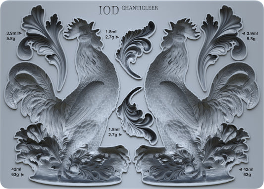 Iron Orchid Designs Chanticleer Mould