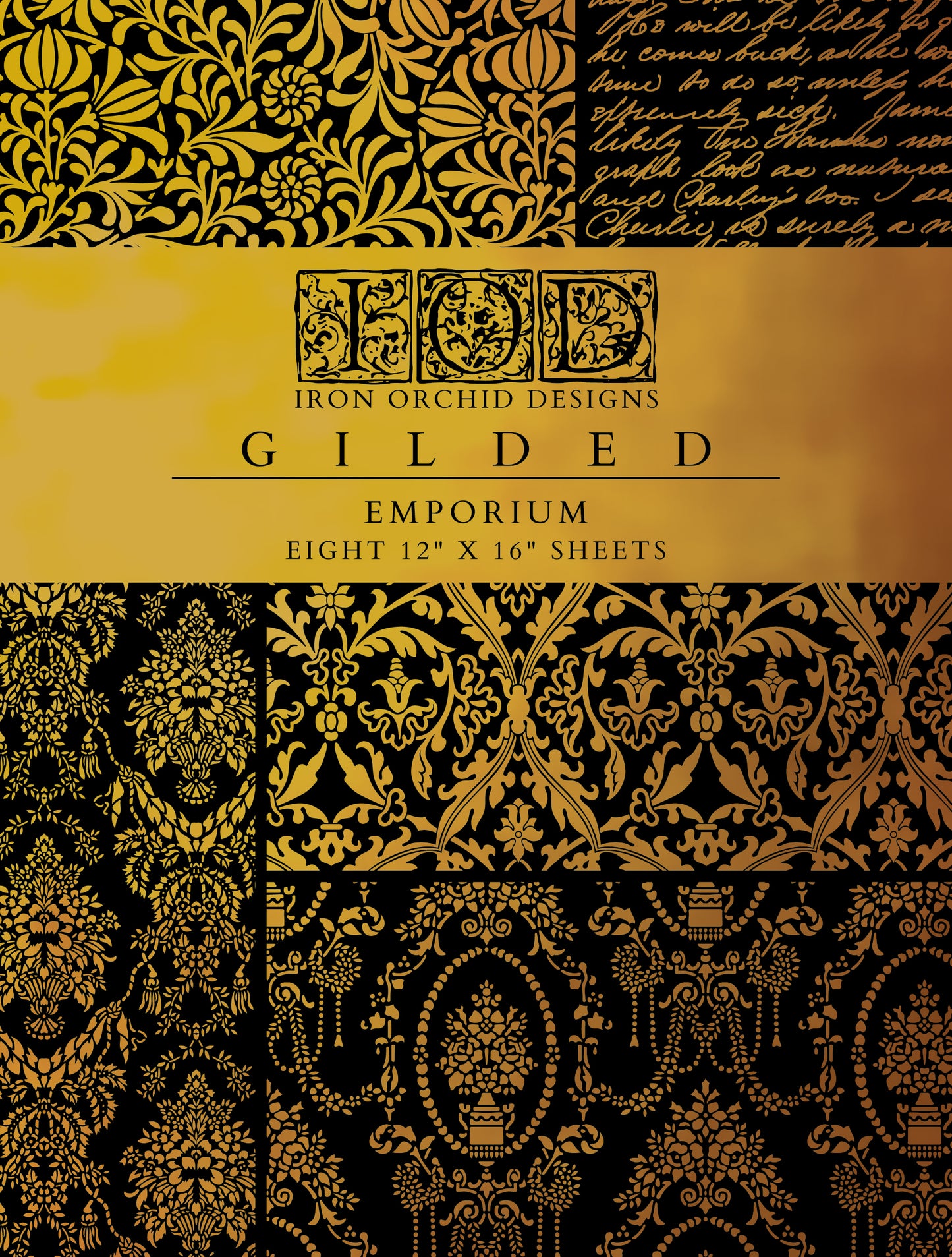 Iron Orchid Designs Gilded Emporium Transfer