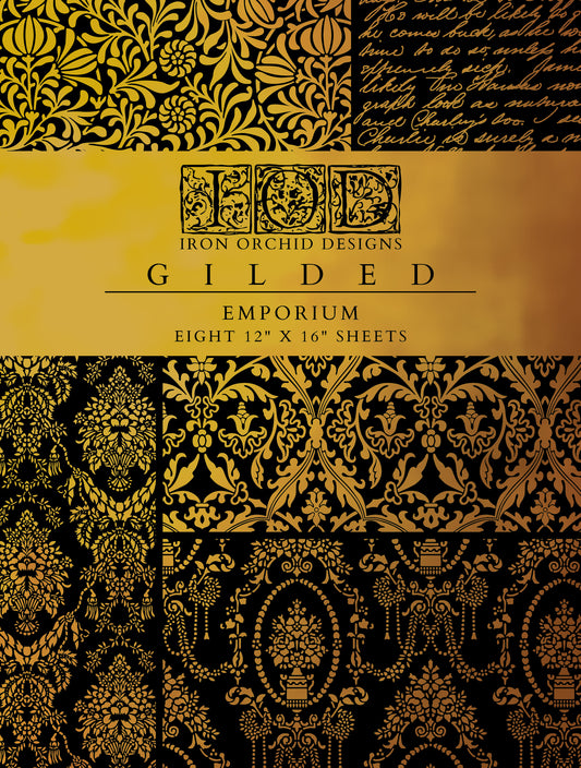 Iron Orchid Designs Gilded Emporium Transfer