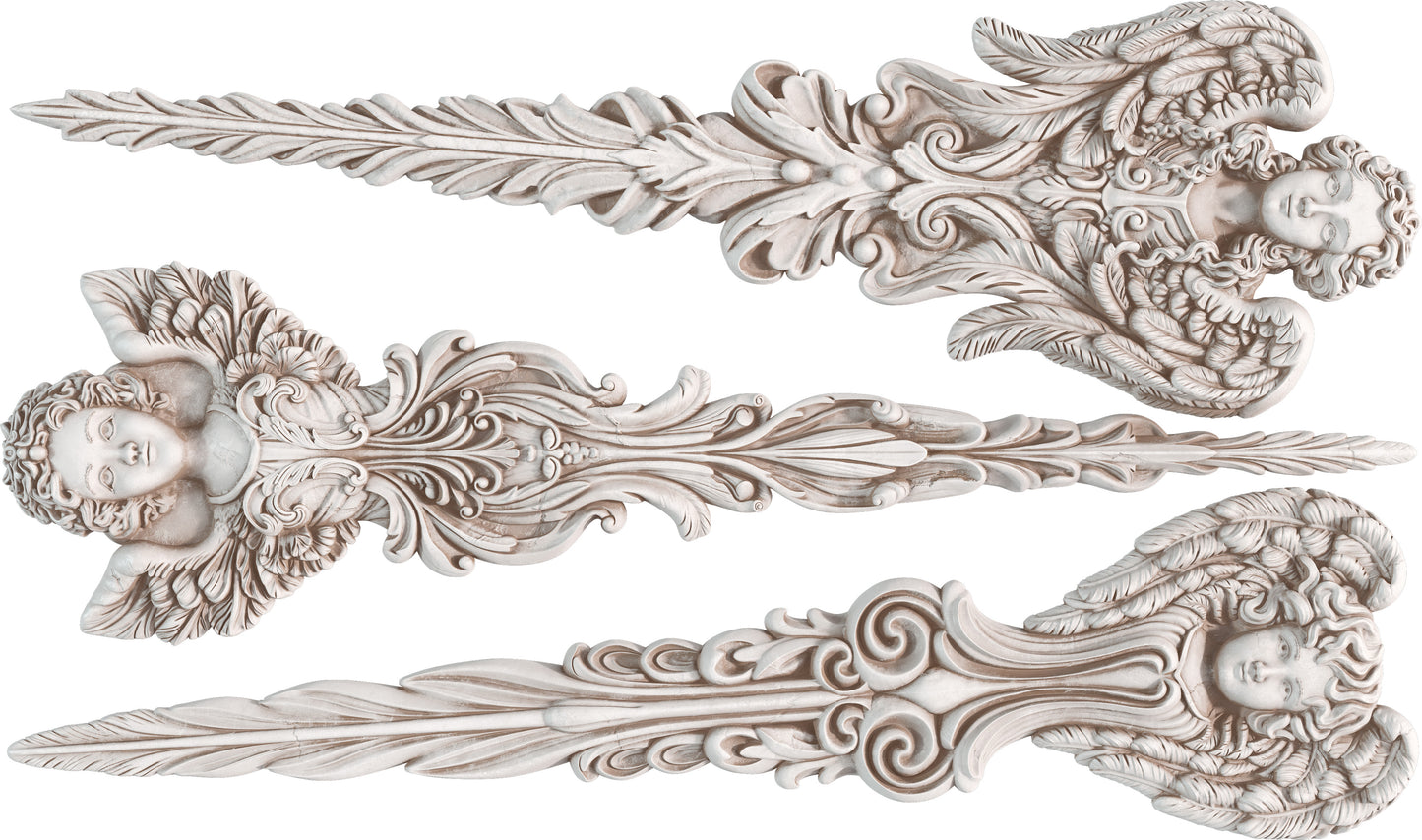 Iron Orchid Designs - ANGELIC TAPERS Mould