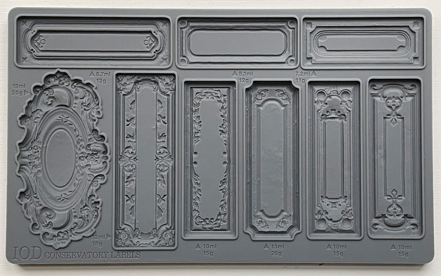 Iron Orchid Designs - Conservatory Labels Mould