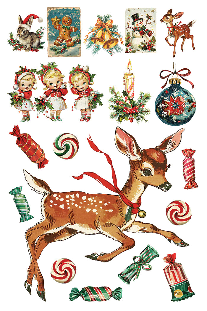 Iron Orchid Designs - KITSCHY CHRISTMAS Transfers