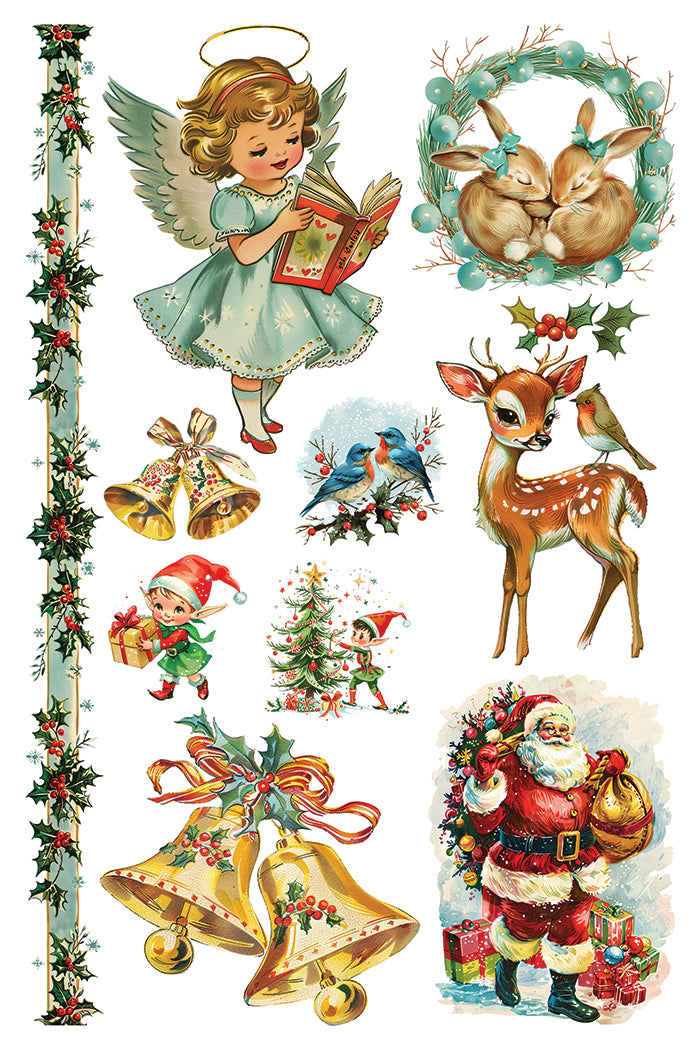 Iron Orchid Designs - KITSCHY CHRISTMAS Transfers