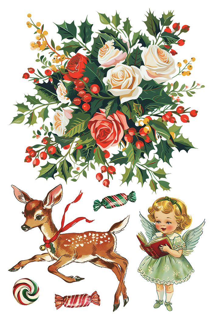 Iron Orchid Designs - KITSCHY CHRISTMAS Transfers