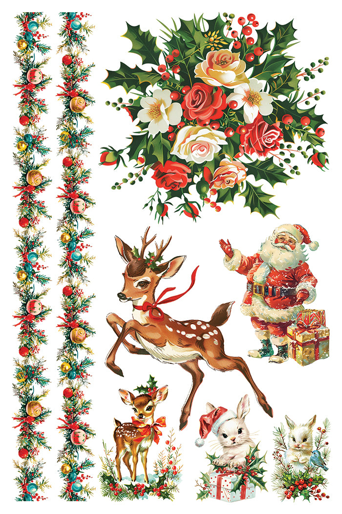 Iron Orchid Designs - KITSCHY CHRISTMAS Transfers