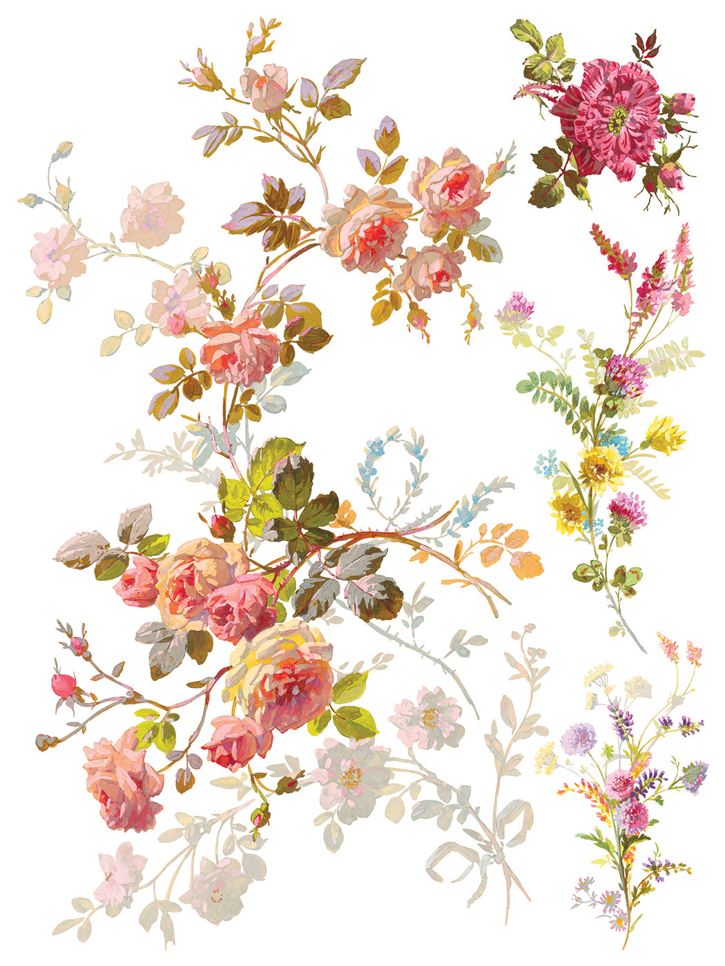 Iron Orchid Designs Saint Germain IOD Transfer