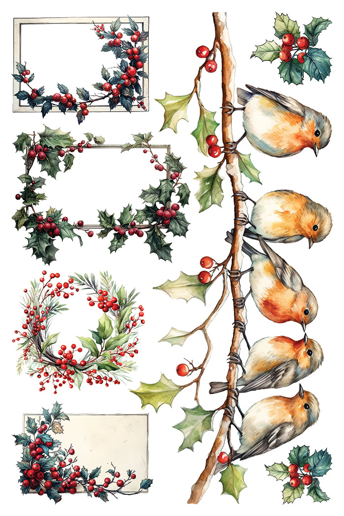 Iron Orchid Designs - YULETIDE Transfer - Selling Out FAST