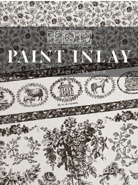 Iron Orchid Designs - Delft Traditions Noir Paint Inlay