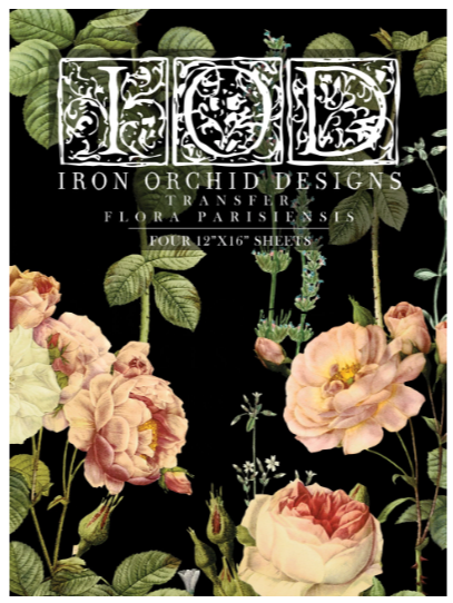 Iron Orchid Designs - Flora Parisiensis Transfer