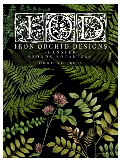 Iron Orchid Designs - Fronds Botanical Transfer